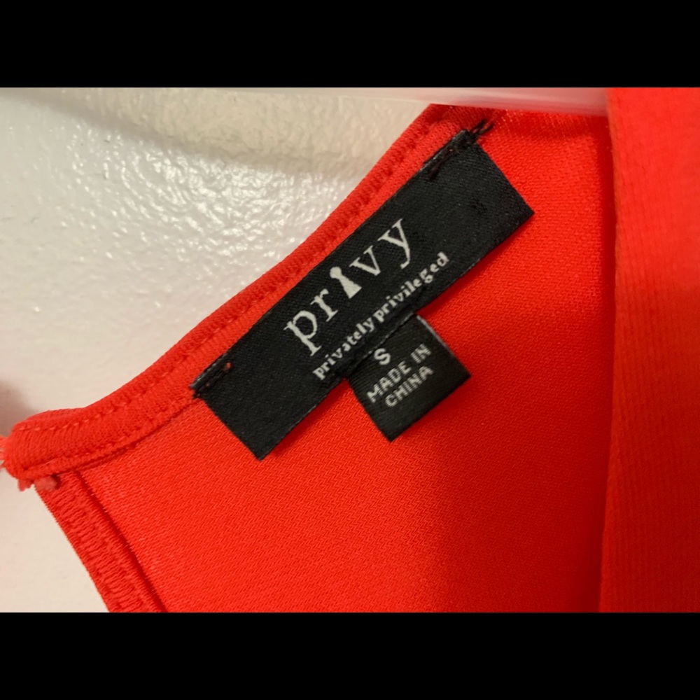 Red Bodycon Dress - Picture 4 of 4